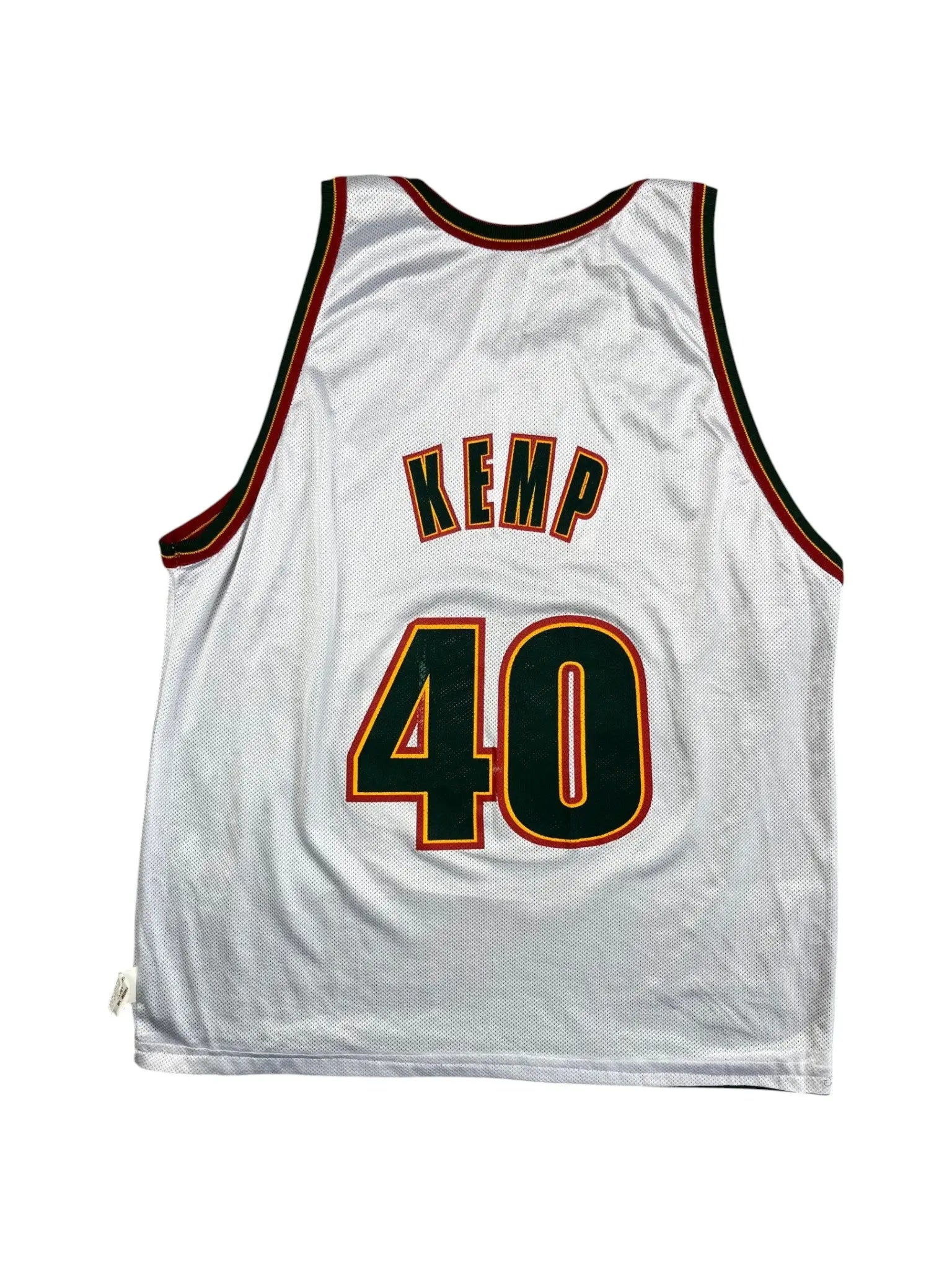 Shawn Kemp #40 - Seattle SuperSonics réversible 1996-1997 - Champion (M) - Maillot NBA