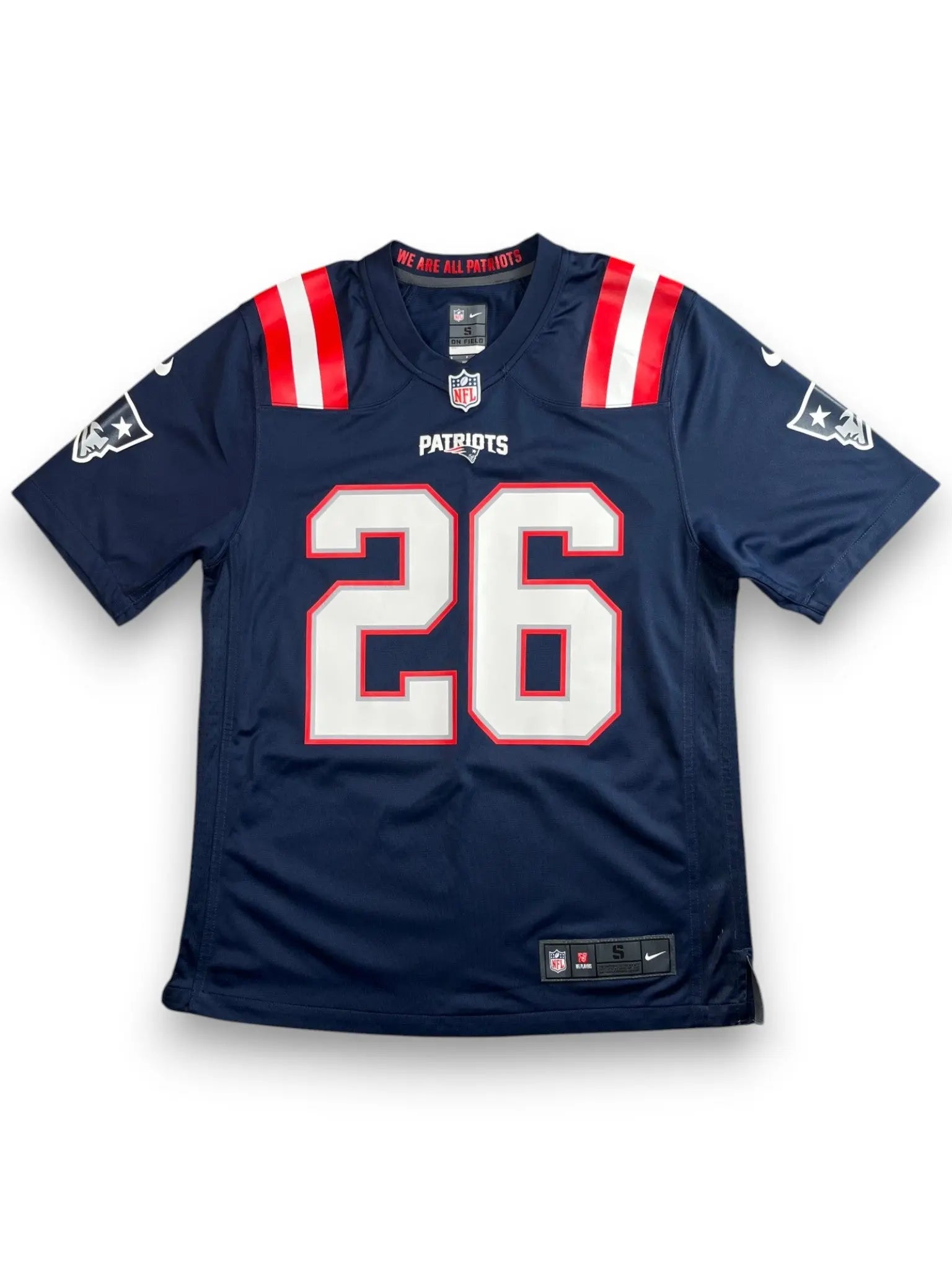 Sony Michel #26 - New England Patriots Home 2018-2020 - Nike (S) - Maillot NFL