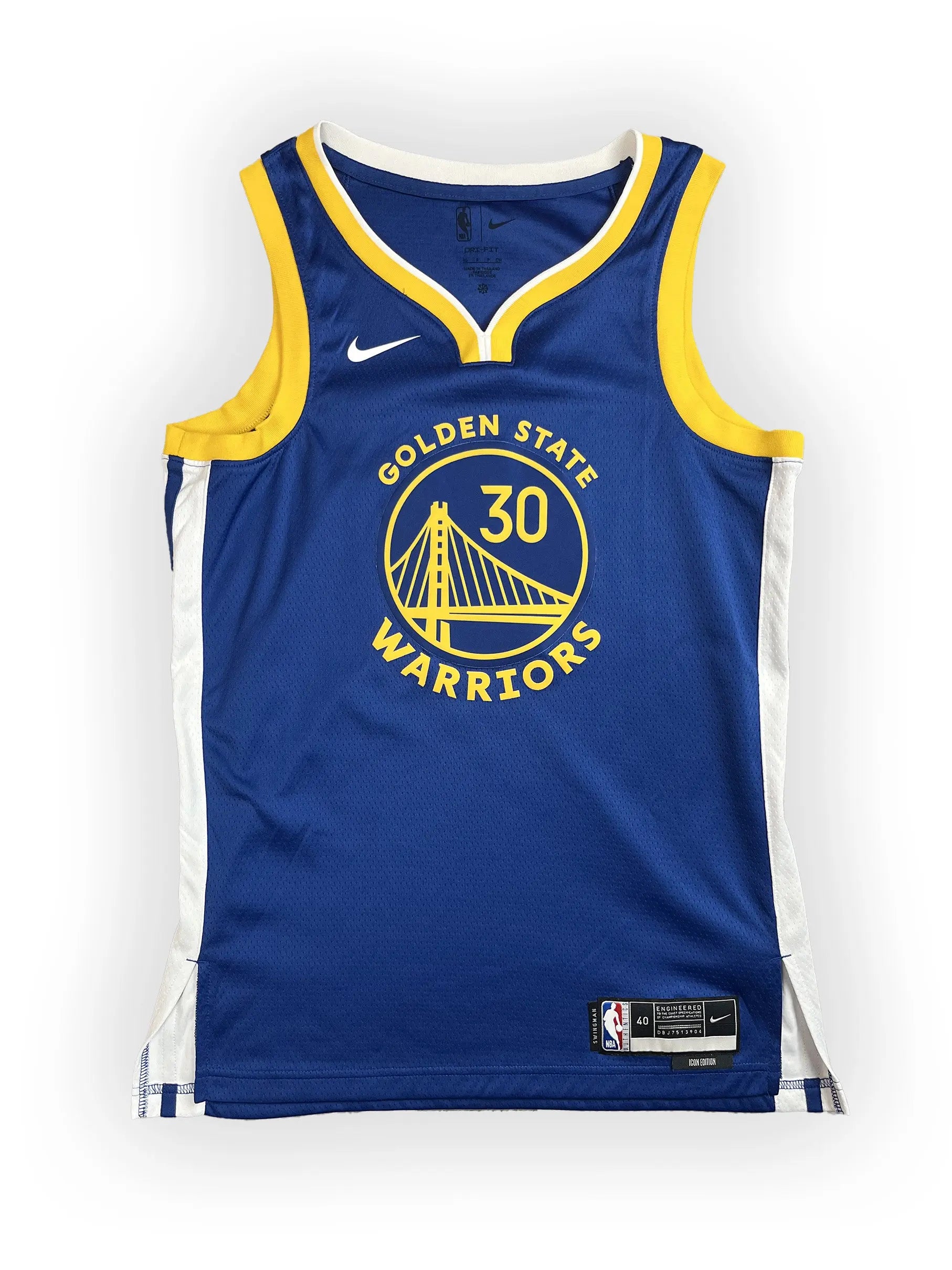 Stephen Curry #30 - Golden State Warriors Icon 2020-2025- Nike (S) - Maillot NBA Nike
