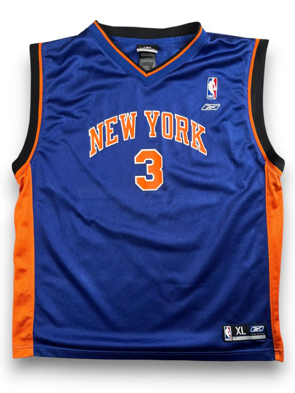 Stephon Marbury #3 - New York Knicks Home 2004-2006 - Reebok (M) (XL Youth) - Maillot NBA Reebok