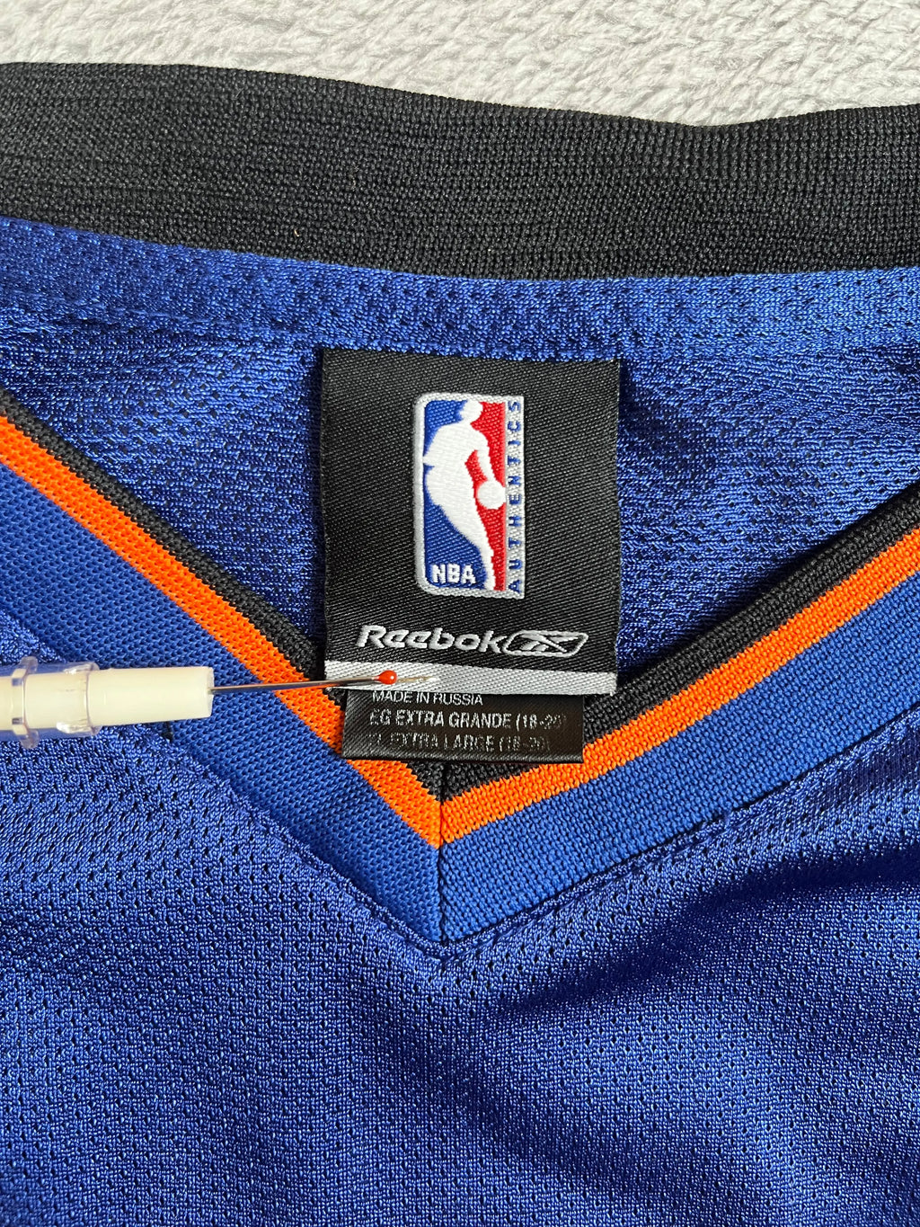 Stephon Marbury #3 - New York Knicks Home 2004-2006 - Reebok (M) (XL Youth) - Maillot NBA Reebok