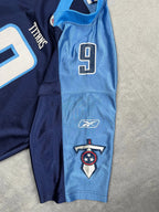 Steve McNair #9 - Tennessee Titans Home 1999-2005 - Reebok (M) - Maillot NFL Reebok