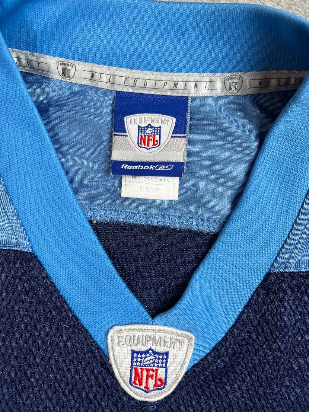 Steve McNair #9 - Tennessee Titans Home 1999-2005 - Reebok (M) - Maillot NFL Reebok