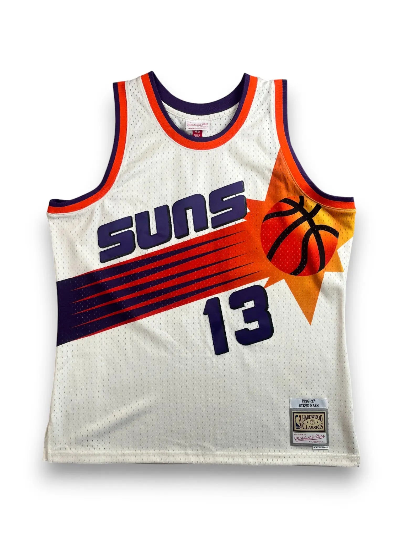 Steve Nash #13 - Phoenix Suns Home 1996-1997 - Mitchell & Ness (XL) - Maillot NBA