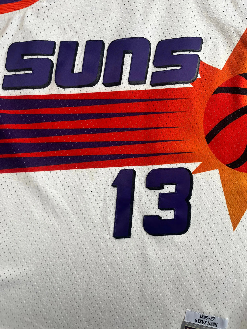 Steve Nash #13 - Phoenix Suns Home 1996-1997 - Mitchell & Ness (XL) - Maillot NBA Mitchell & Ness