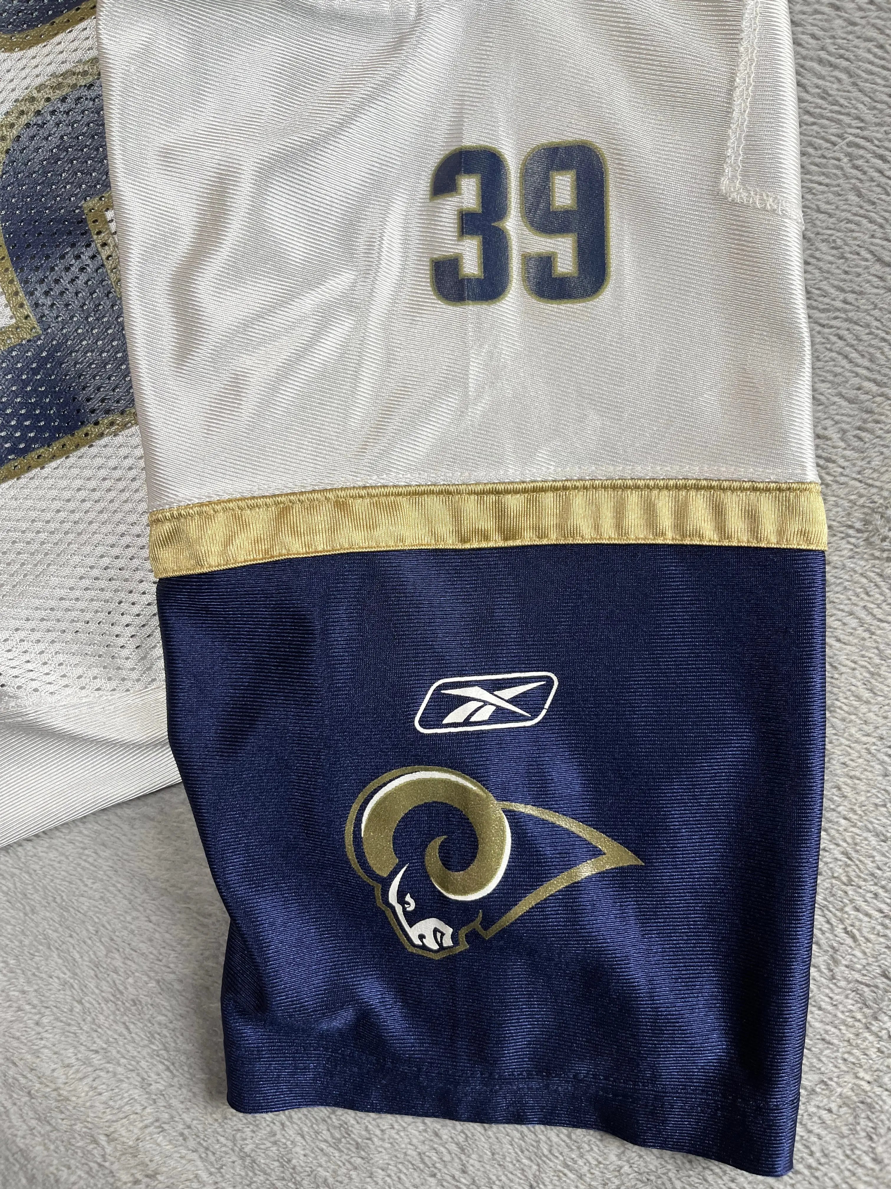 Steven Jackson #39 - Saint Louis Rams Away 2004-2011 - Reebok (S) - Maillot NFL