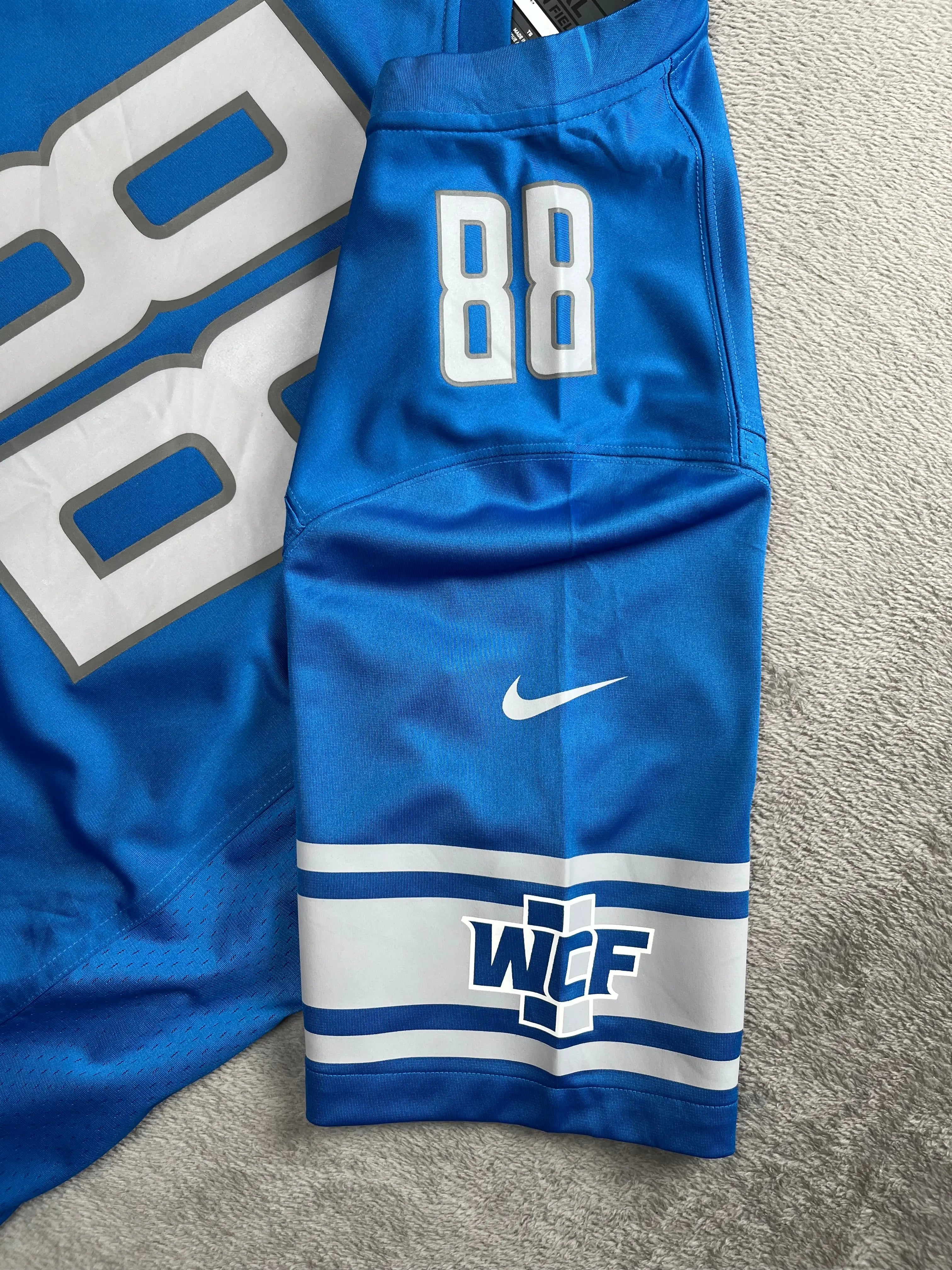 T.J. Hockenson #88 - Detroit Lions Home 2019-2022 - Nike (XL) - Maillot NFL Andwan Shop