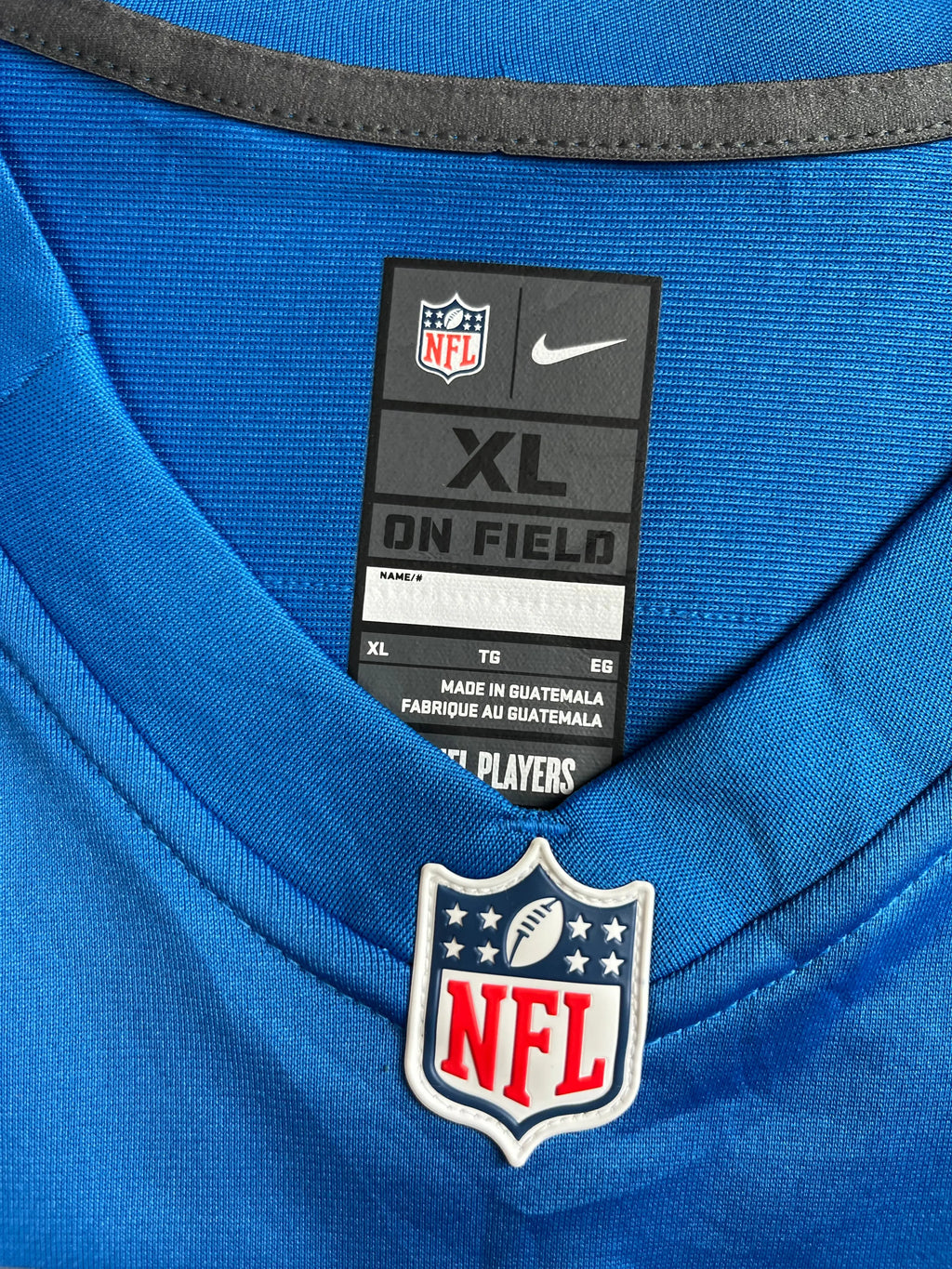 T.J. Hockenson #88 - Detroit Lions Home 2019-2022 - Nike (XL) - Maillot NFL Andwan Shop