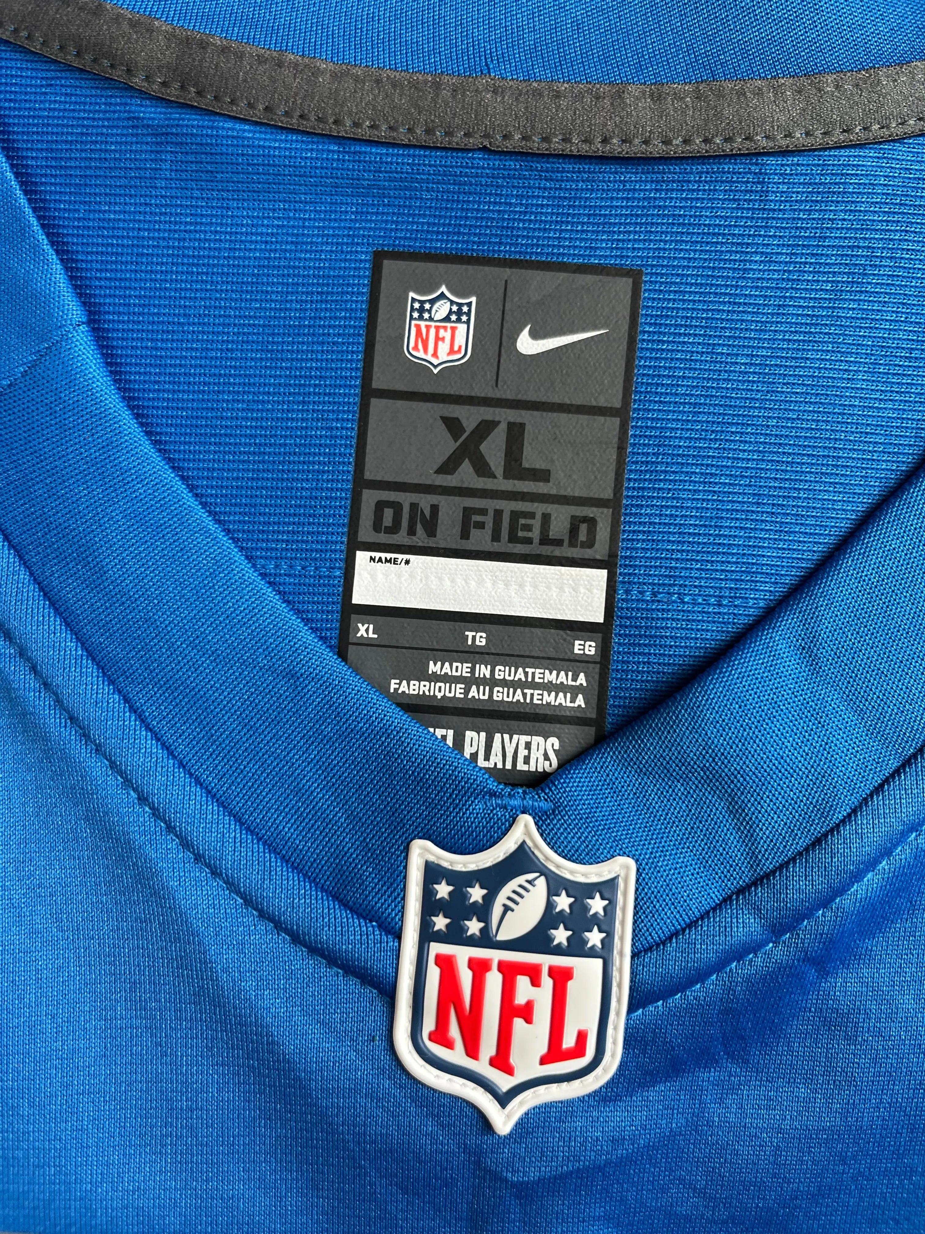 T.J. Hockenson #88 - Detroit Lions Home 2019-2022 - Nike (XL) - Maillot NFL Andwan Shop