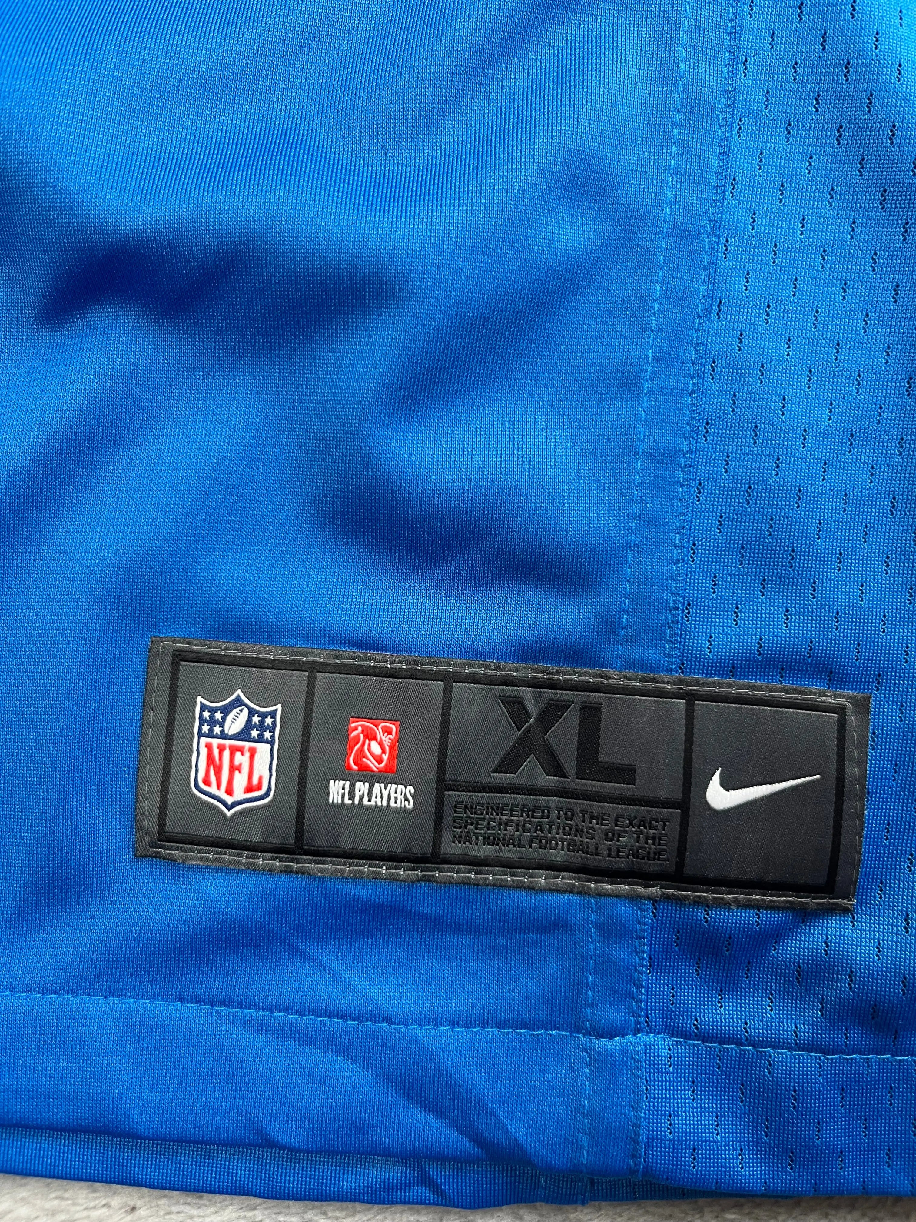 T.J. Hockenson #88 - Detroit Lions Home 2019-2022 - Nike (XL) - Maillot NFL Andwan Shop