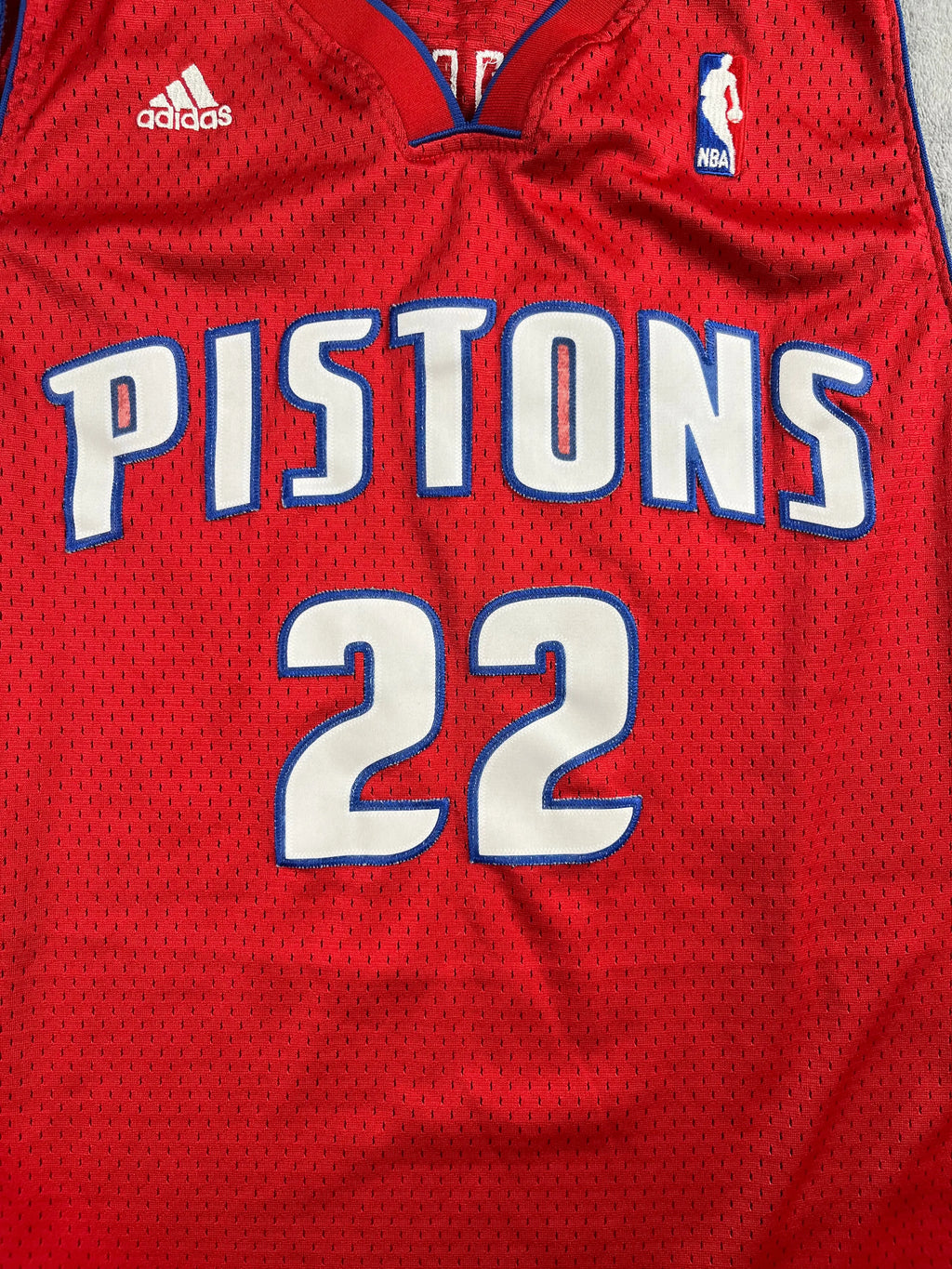 Tayshaun Prince #22 - Detroit Pistons Alternate 2006-2009 - Adidas (XXL) - Maillot NBA