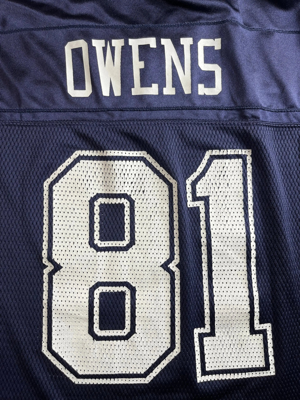 Terrell Owens 81 - Dallas Cowboys Away 2006-2008 - Reebok (XXL) - Maillot NFL Reebok