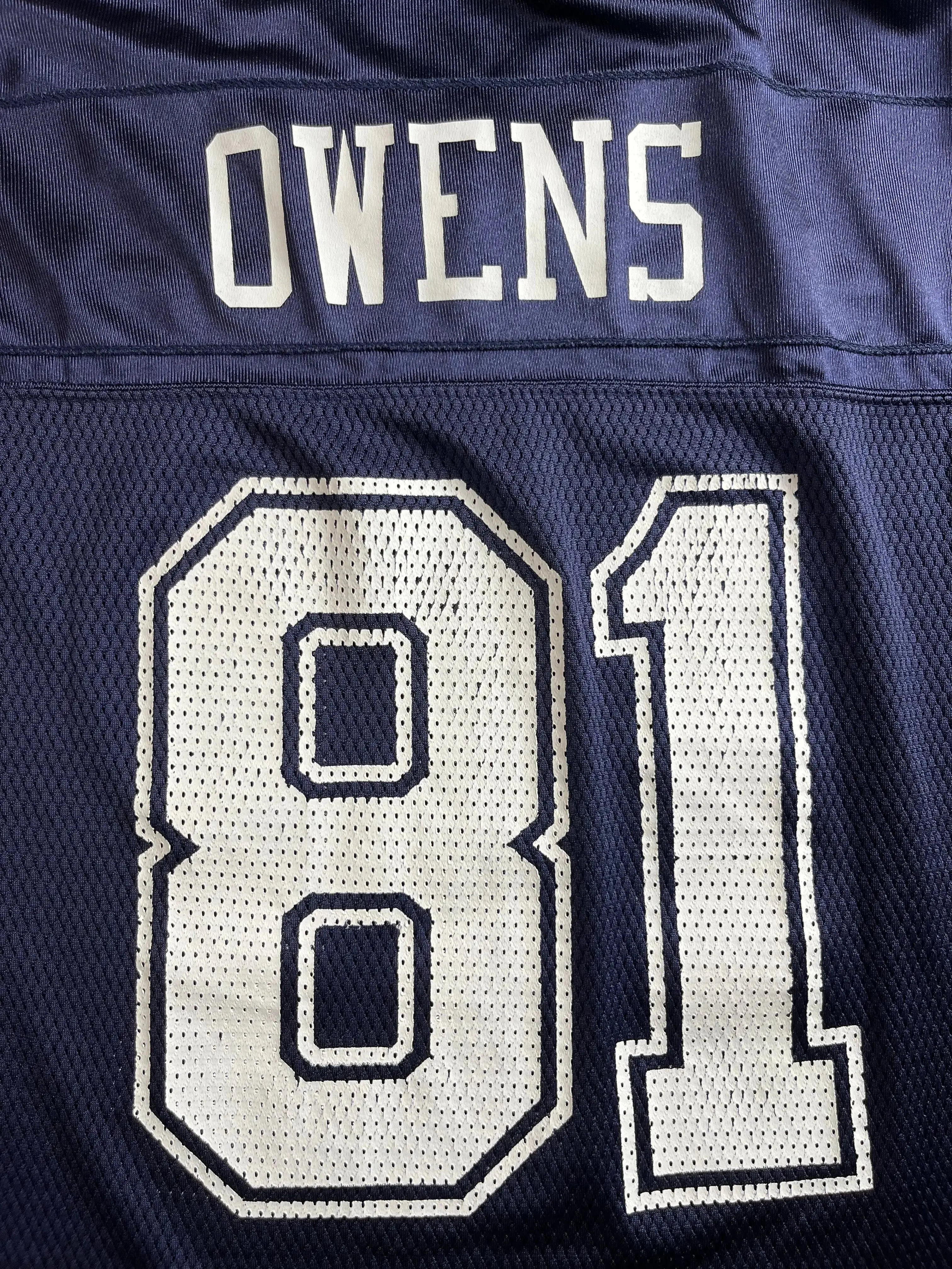 Terrell Owens 81 - Dallas Cowboys Away 2006-2008 - Reebok (XXL) - Maillot NFL Reebok