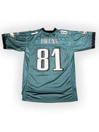 Terrell Owens #81 - Philadelphia Eagles Home 2004-2005 - Reebok (L) - Maillot NFL Reebok