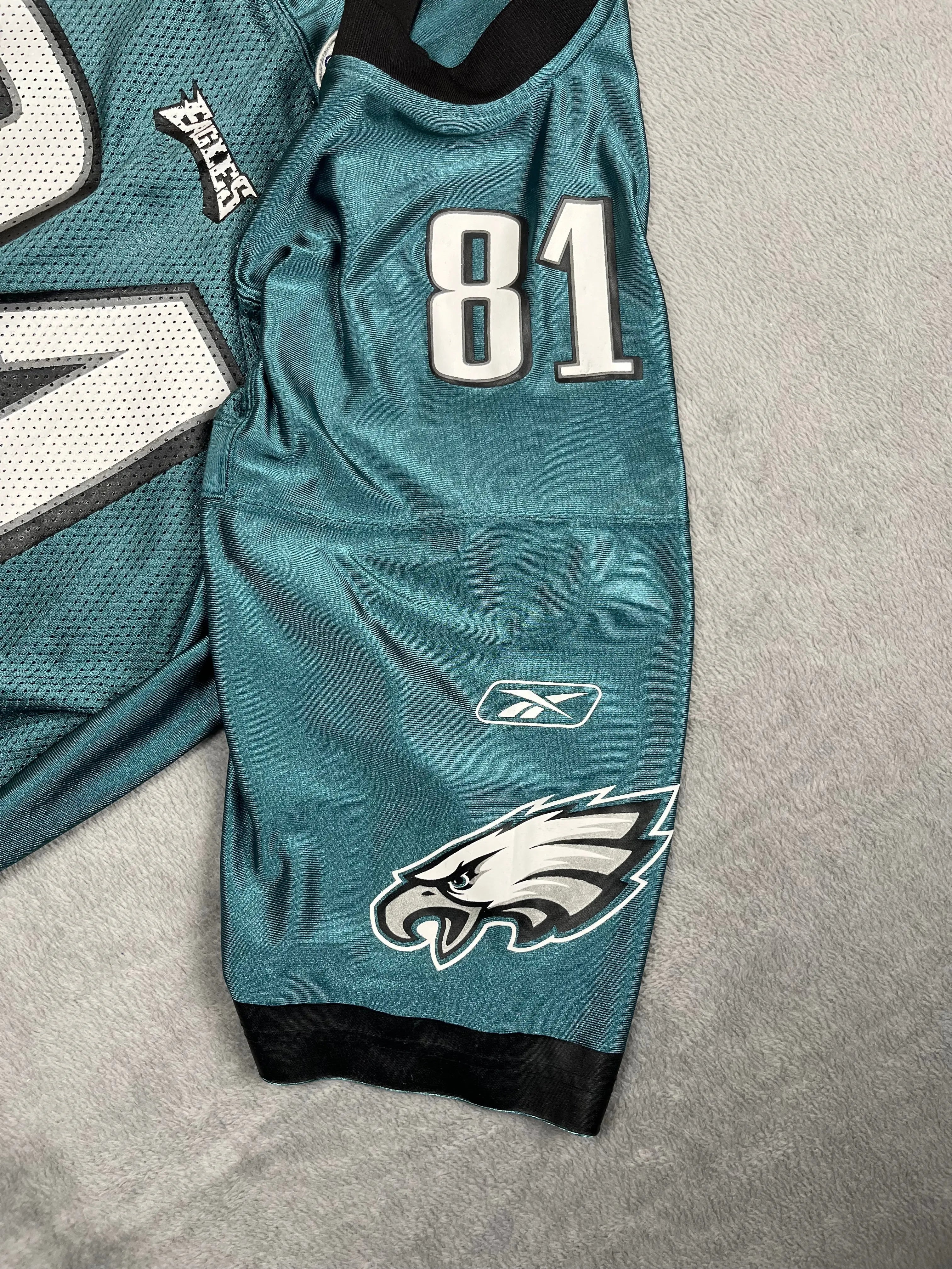 Terrell Owens #81 - Philadelphia Eagles Home 2004-2005 - Reebok (L) - Maillot NFL Reebok