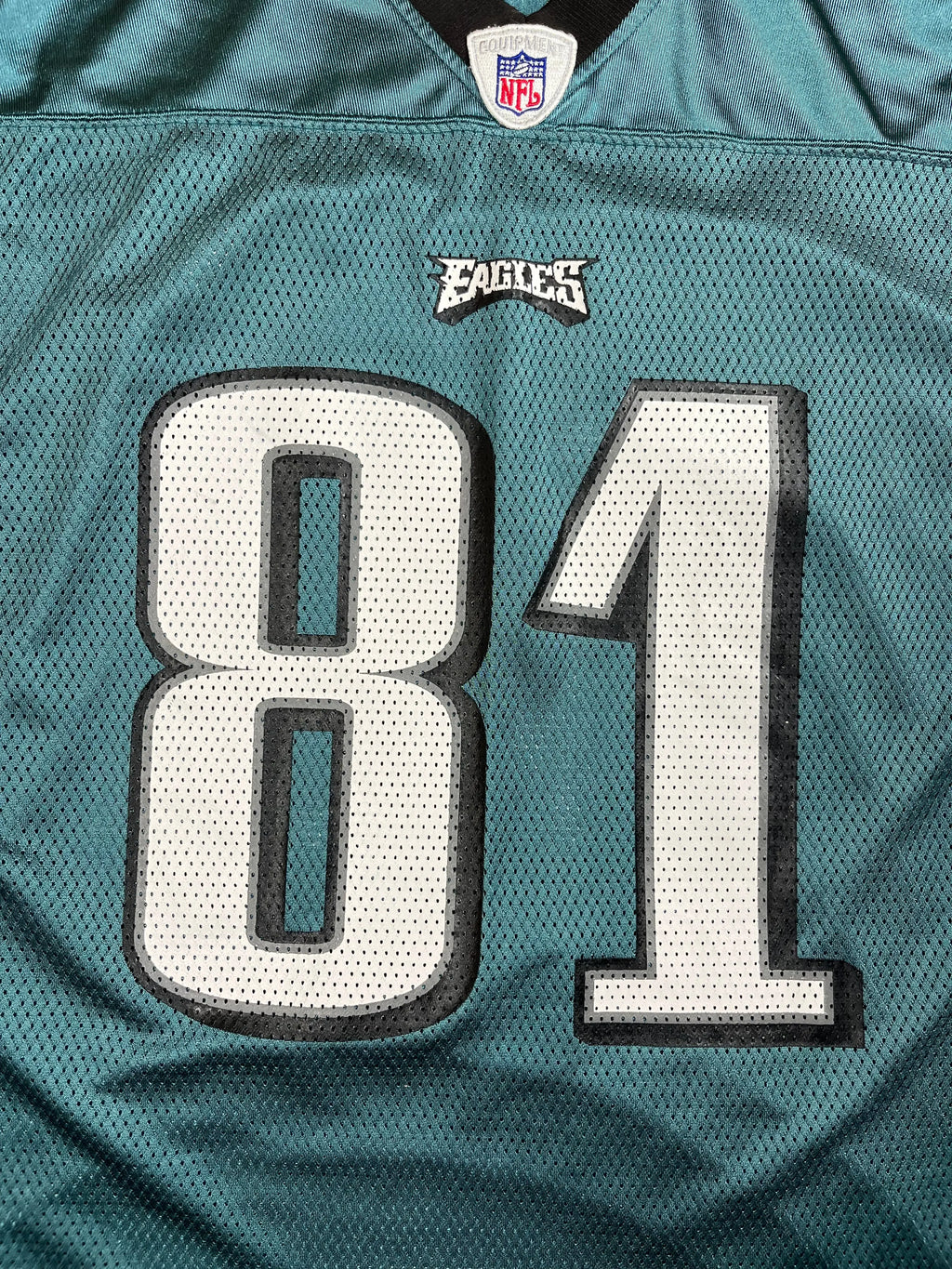 Terrell Owens #81 - Philadelphia Eagles Home 2004-2005 - Reebok (L) - Maillot NFL Reebok