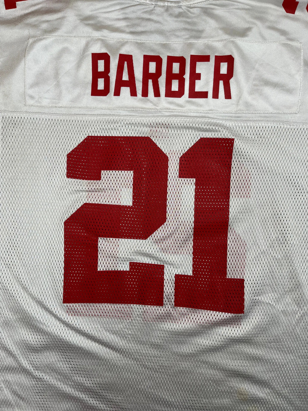 Tiki Barber #21 - New York Giants Away 2001-2006 - Reebok (L) - Maillot NFL