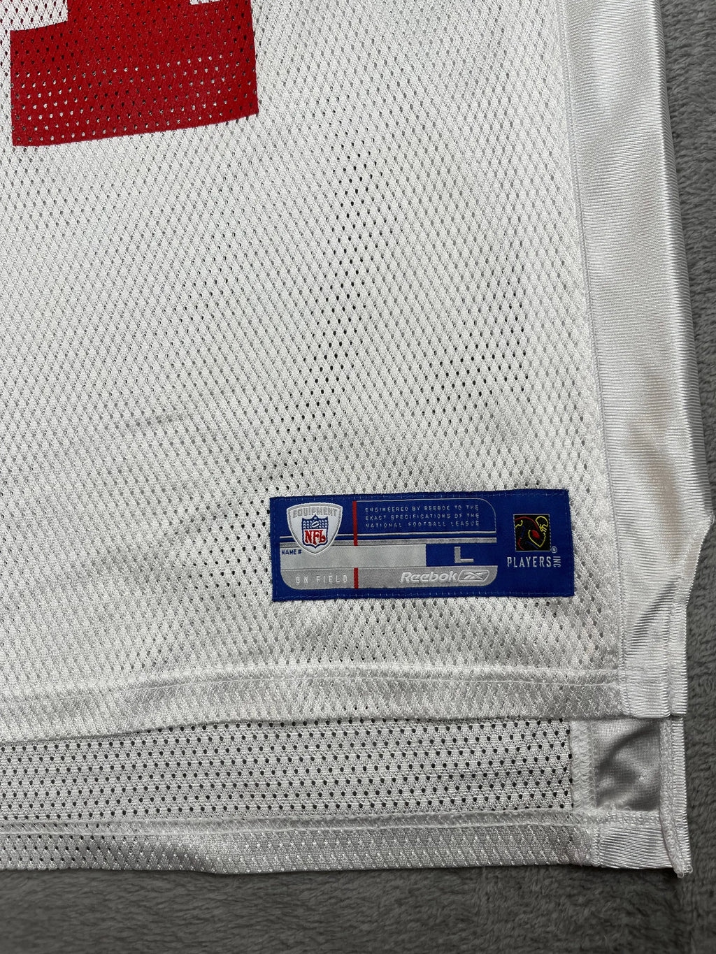 Tiki Barber #21 - New York Giants Away 2001-2006 - Reebok (L) - Maillot NFL