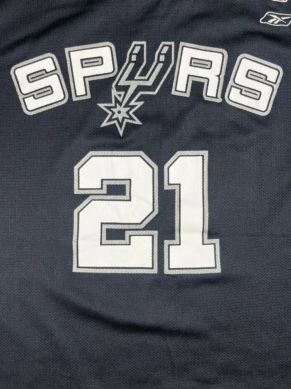 Tim Duncan #21 - San Antonio Spurs Away 2004-2010 - Reebok (XXL) - Maillot NBA