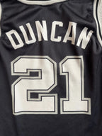 Tim Duncan #21 - San Antonio Spurs Away 2002-2010 - Champion (S) - Maillot NBA
