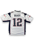 Tom Brady #12 - New England Patriots Away 2002-2011 - Reebok (M) - Maillot NFL
