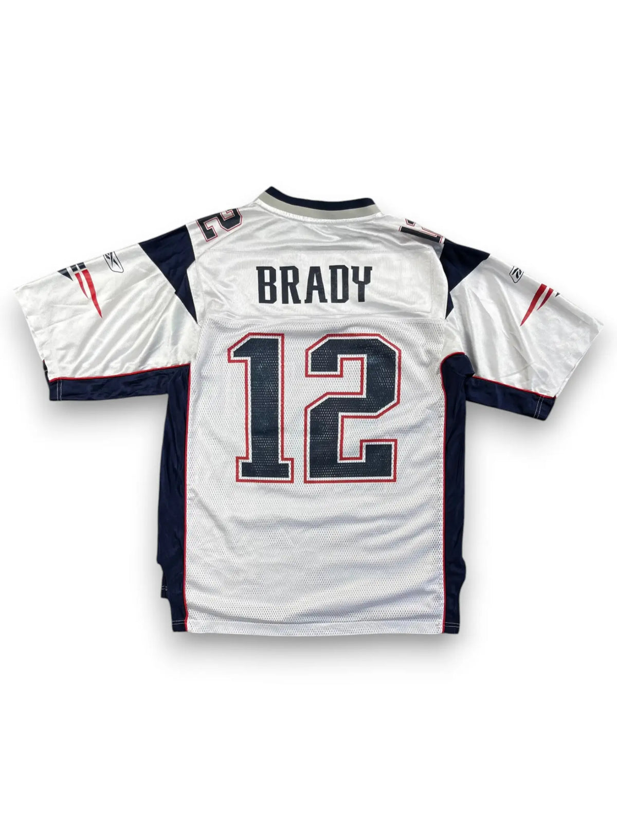Tom Brady #12 - New England Patriots Away 2002-2011 - Reebok (M) - Maillot NFL