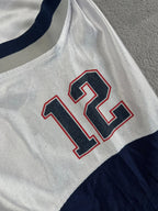 Tom Brady #12 - New England Patriots Away 2002-2011 - Reebok (M) - Maillot NFL