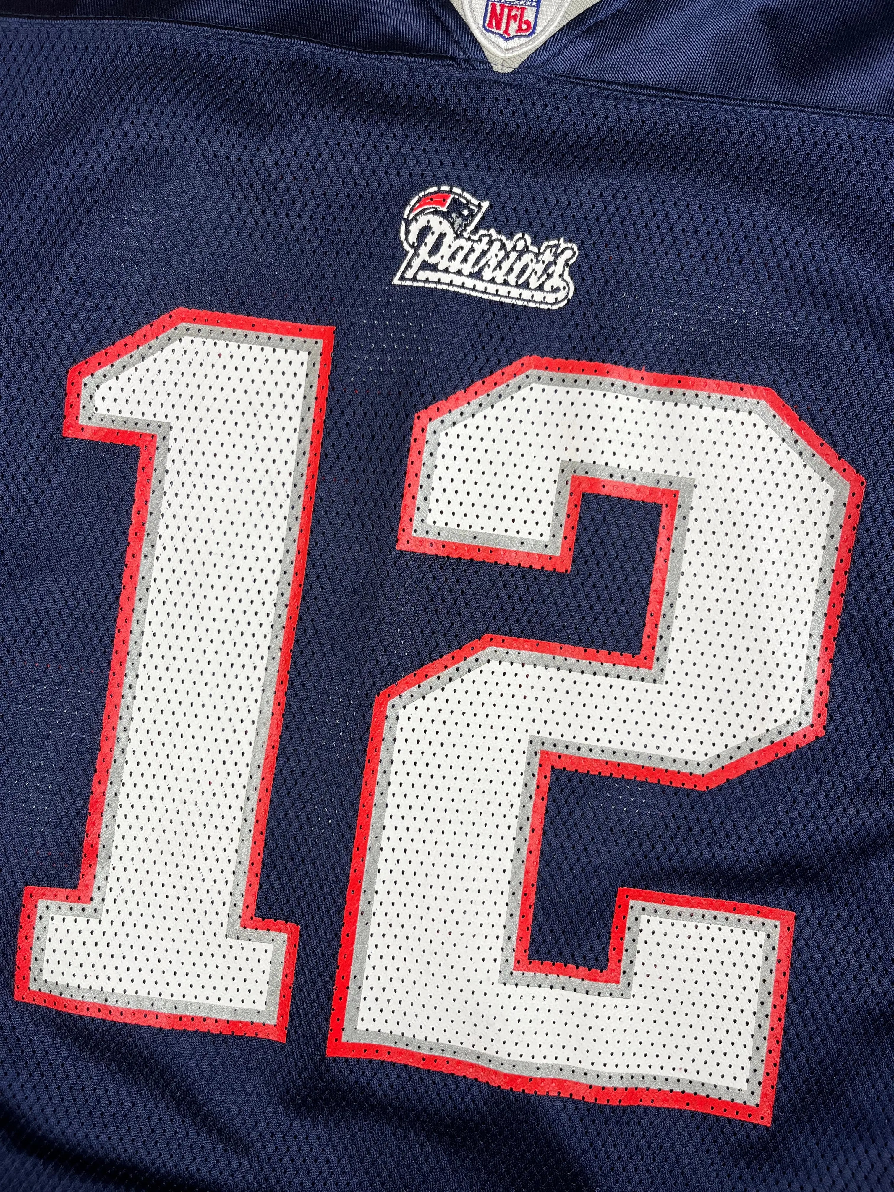 Tom Brady #12 - New England Patriots Home 2002-2011 - Reebok (L) - Maillot NFL Reebok