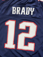 Tom Brady #12 - New England Patriots Home 2002-2011 - Reebok (L) - Maillot NFL Reebok
