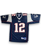 Tom Brady #12- New England Patriots Home 2002-2011 - Reebok (S) - Maillot NFL