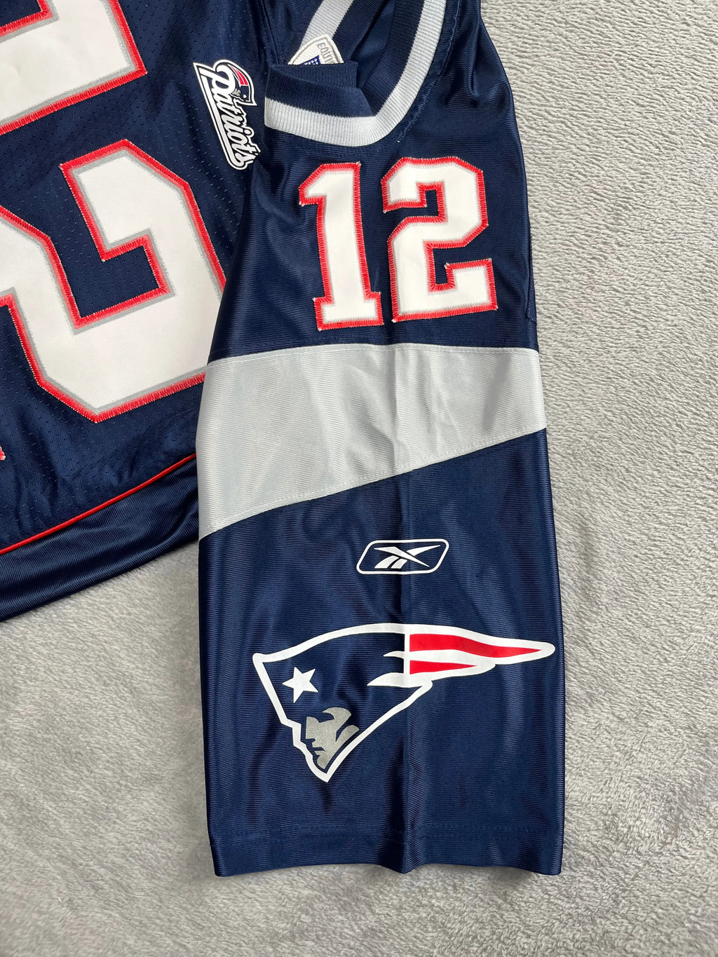 Tom Brady #12- New England Patriots Home 2002-2011 - Reebok (S) - Maillot NFL
