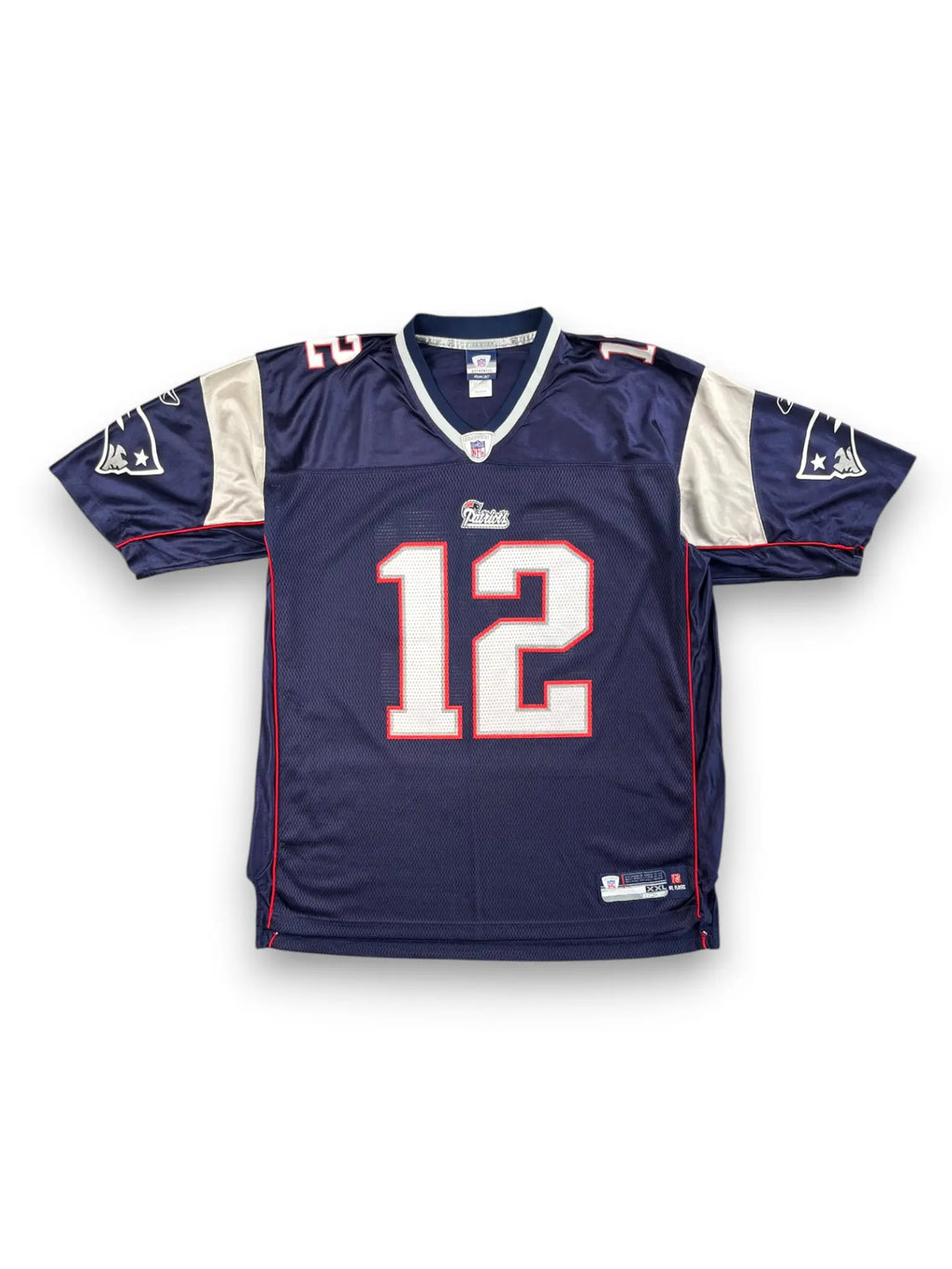 Tom Brady #12 - New England Patriots home 2001-2011 - Reebok (XXL) - Maillot NFL