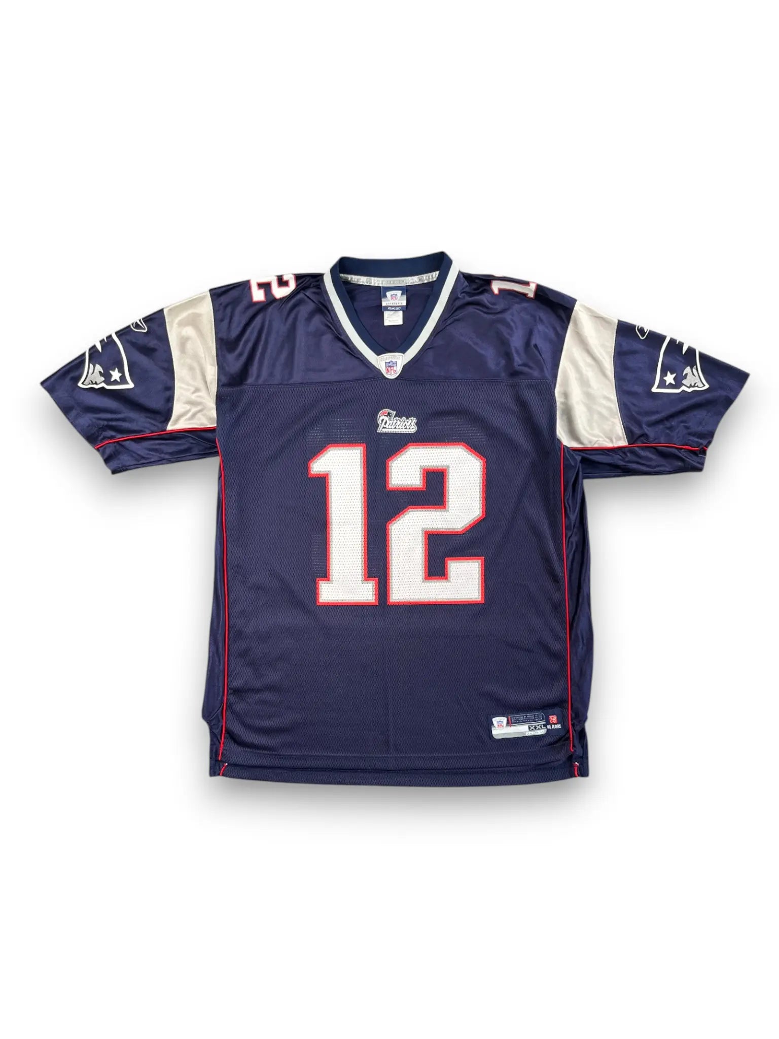 Tom Brady #12 - New England Patriots home 2001-2011 - Reebok (XXL) - Maillot NFL