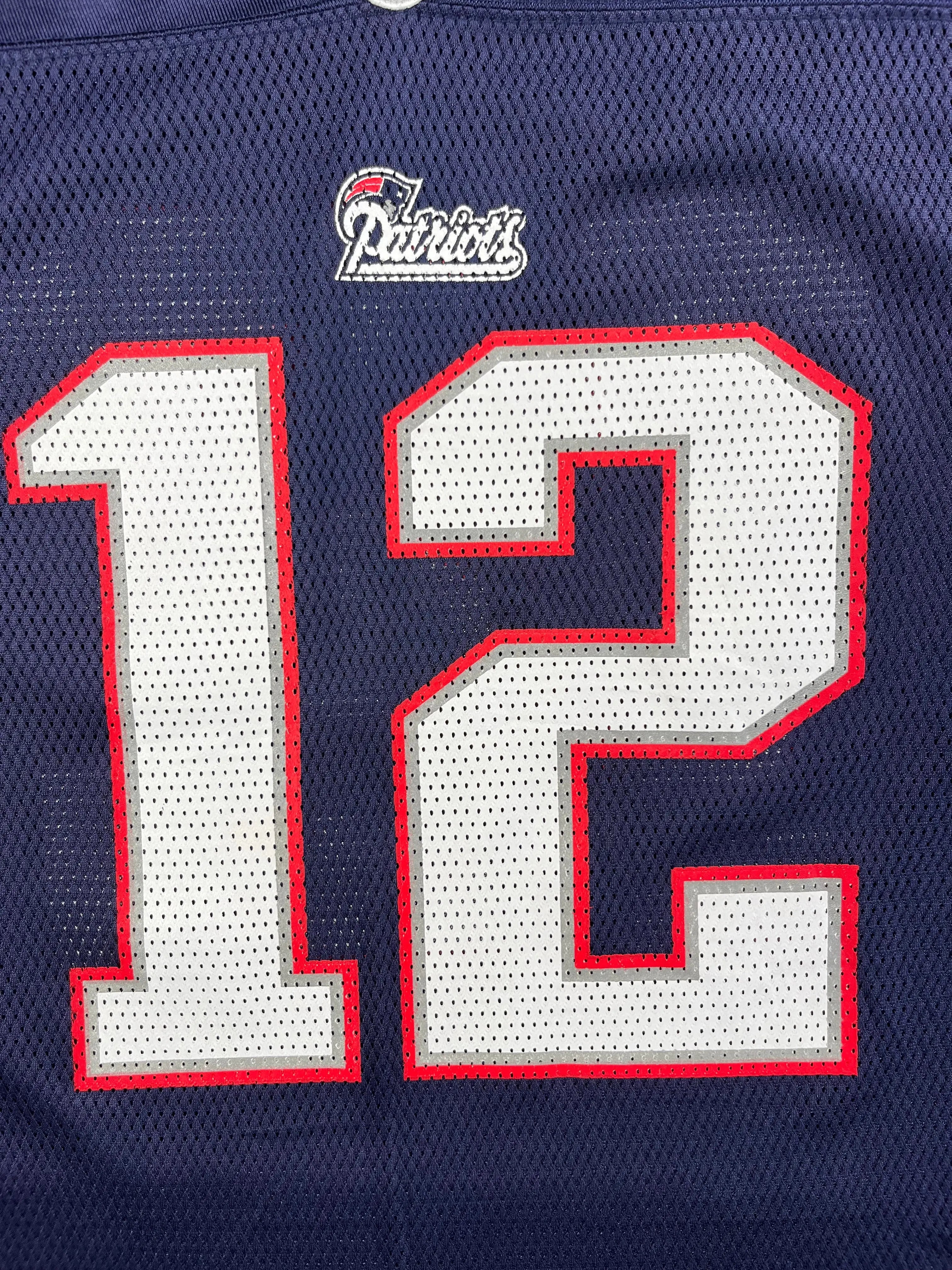 Tom Brady #12 - New England Patriots home 2001-2011 - Reebok (XXL) - Maillot NFL