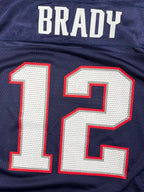 Tom Brady #12 - New England Patriots home 2001-2011 - Reebok (XXL) - Maillot NFL