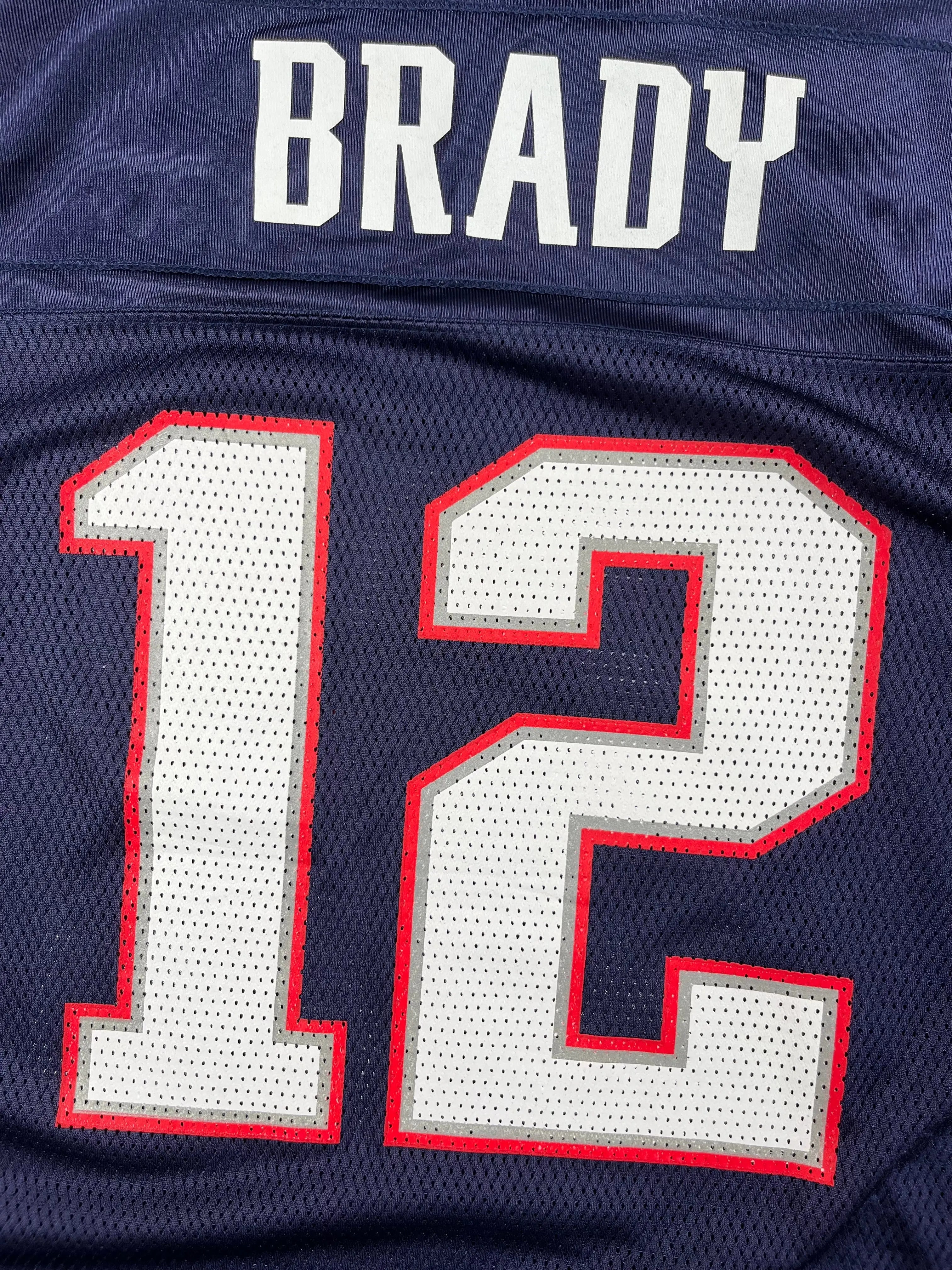 Tom Brady #12 - New England Patriots home 2001-2011 - Reebok (XXL) - Maillot NFL