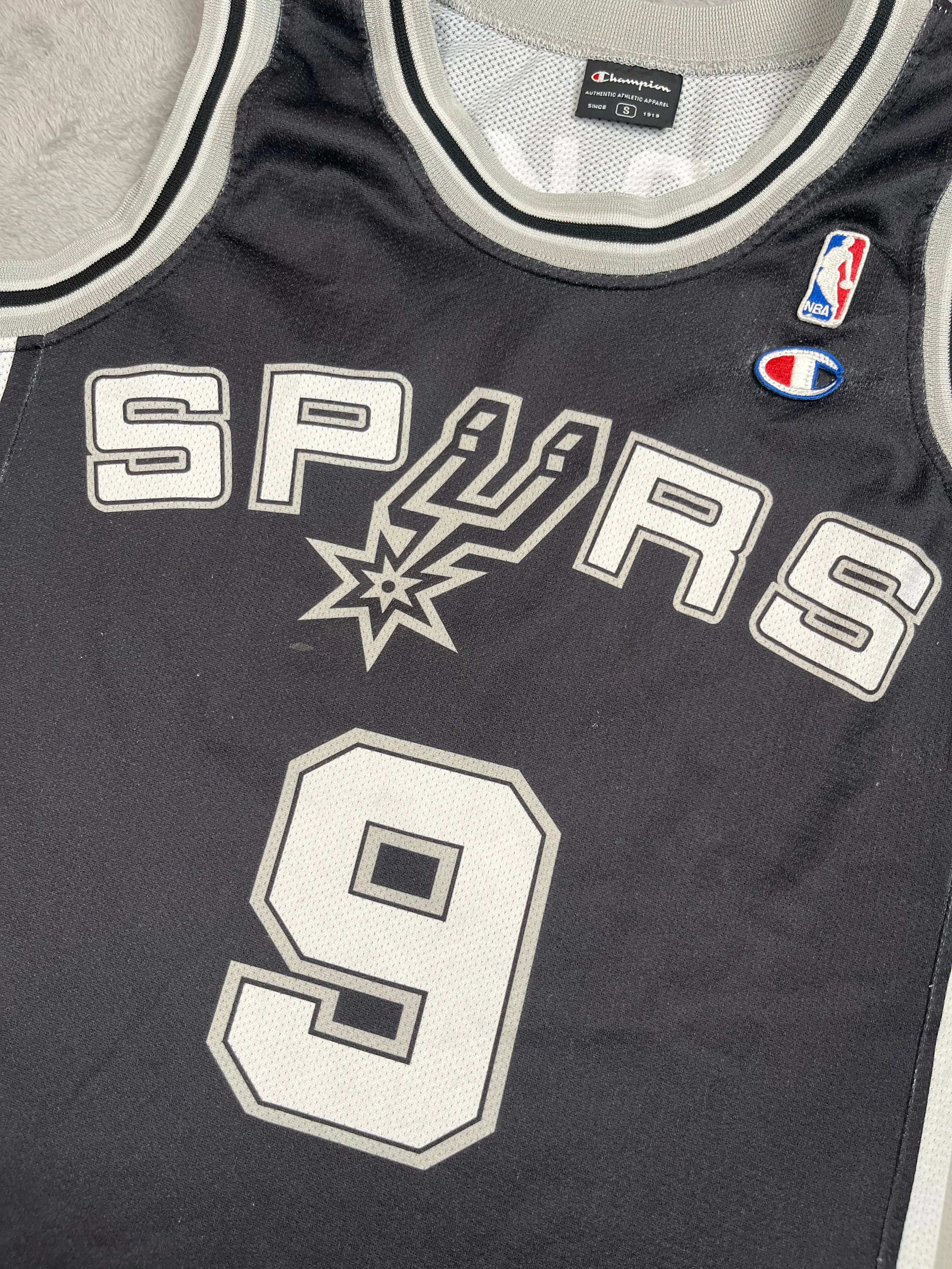 Tony Parker #9 - San Antonio Away 2002-2010 - Champion (S) - Maillot NBA Champion