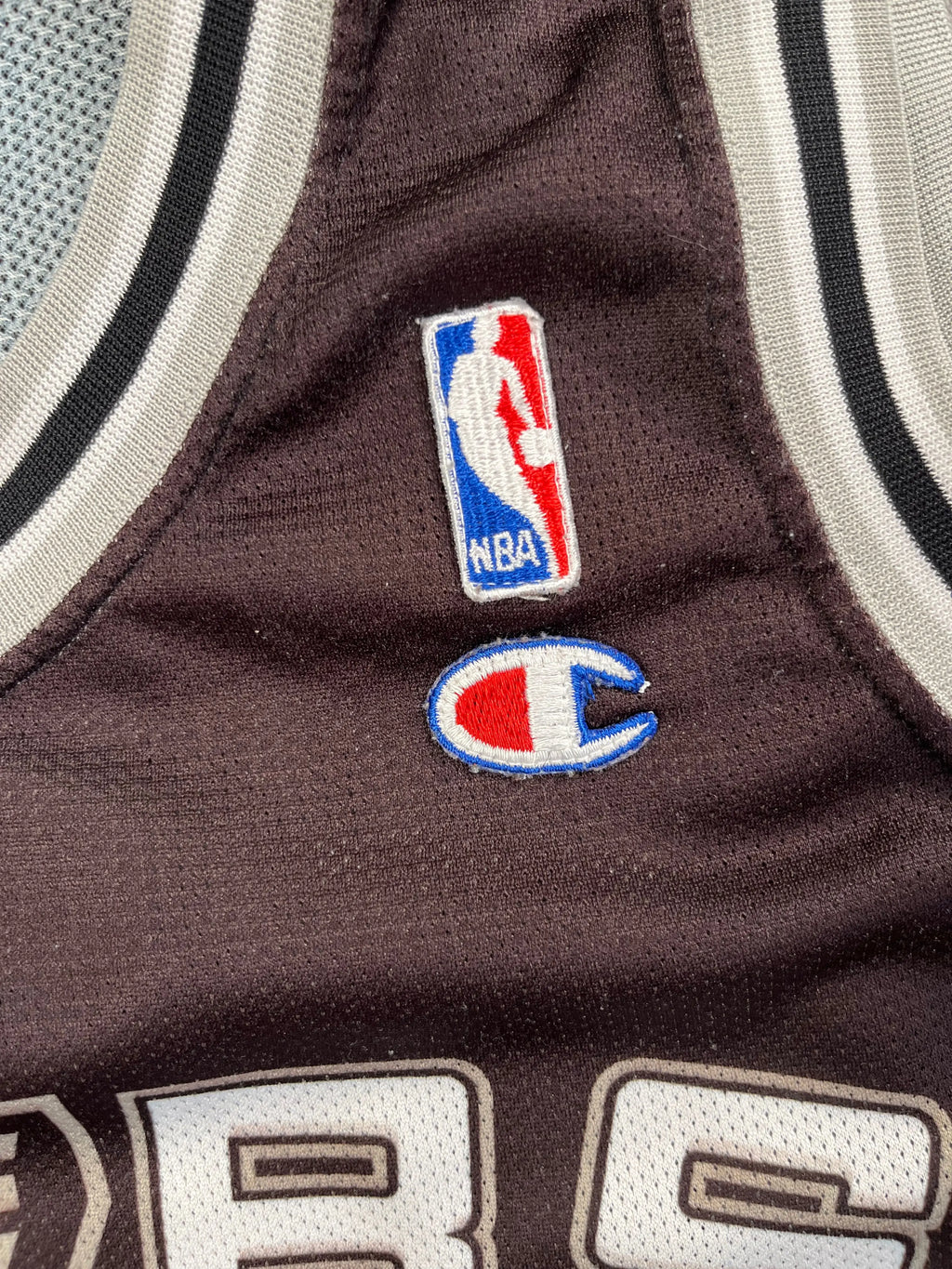 Tony Parker #9 - San Antonio Spurs Away 2002-2010 - Champion (L) - Maillot NBA
