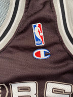 Tony Parker #9 - San Antonio Spurs Away 2002-2010 - Champion (L) - Maillot NBA