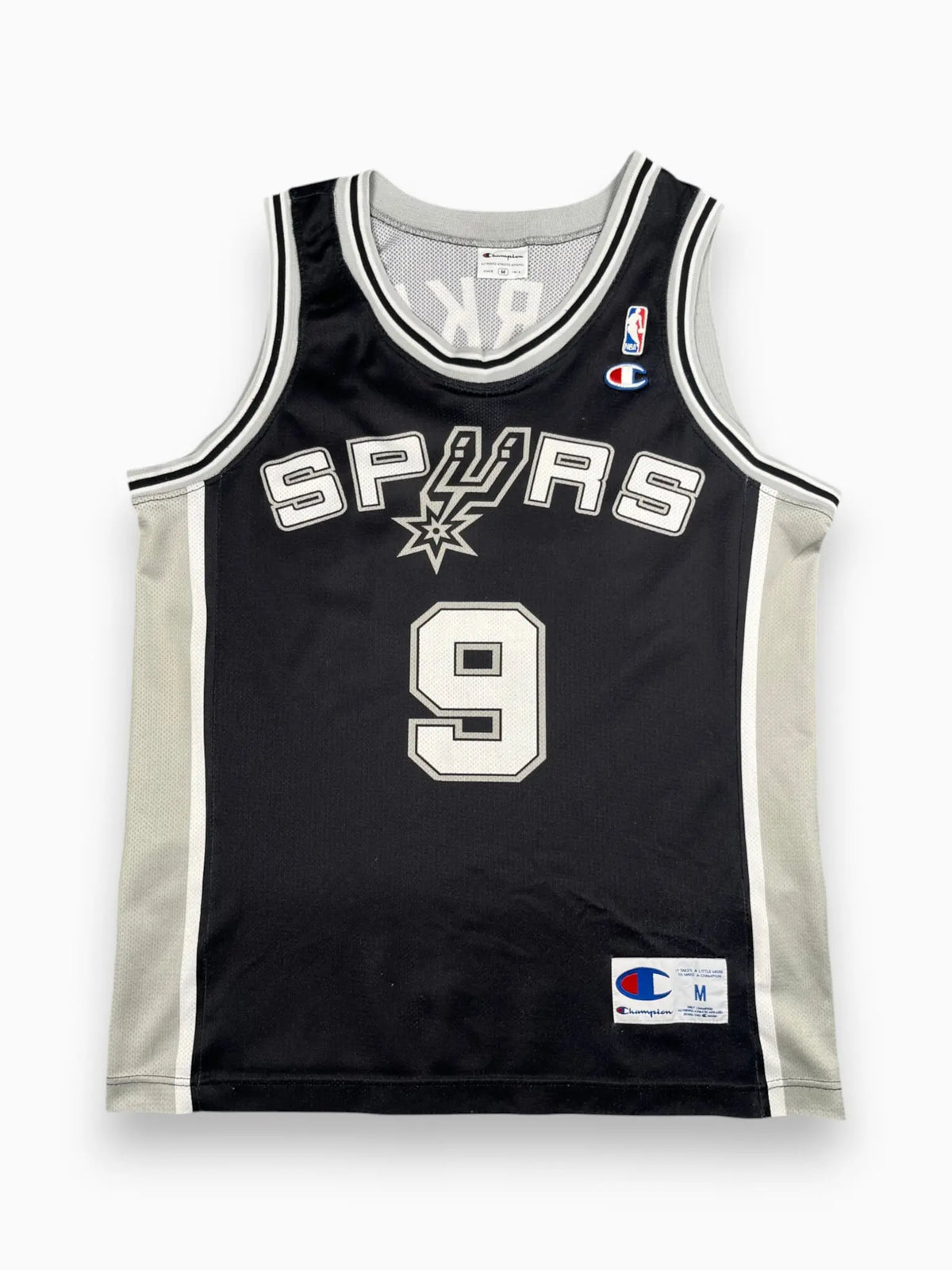 Tony Parker #9 - San Antonio Spurs Away 2002-2010 - Champion (M) - Maillot NBA
