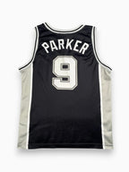 Tony Parker #9 - San Antonio Spurs Away 2002-2010 - Champion (M) - Maillot NBA