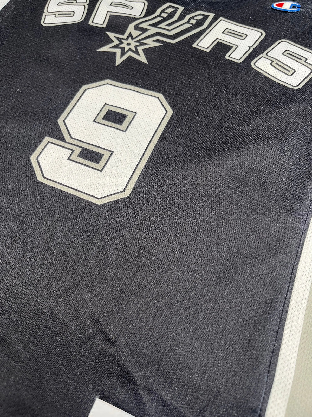 Tony Parker #9 - San Antonio Spurs Away 2002-2010 - Champion (M) - Maillot NBA