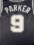 Tony Parker #9 - San Antonio Spurs Away 2002-2010 - Champion (M) - Maillot NBA
