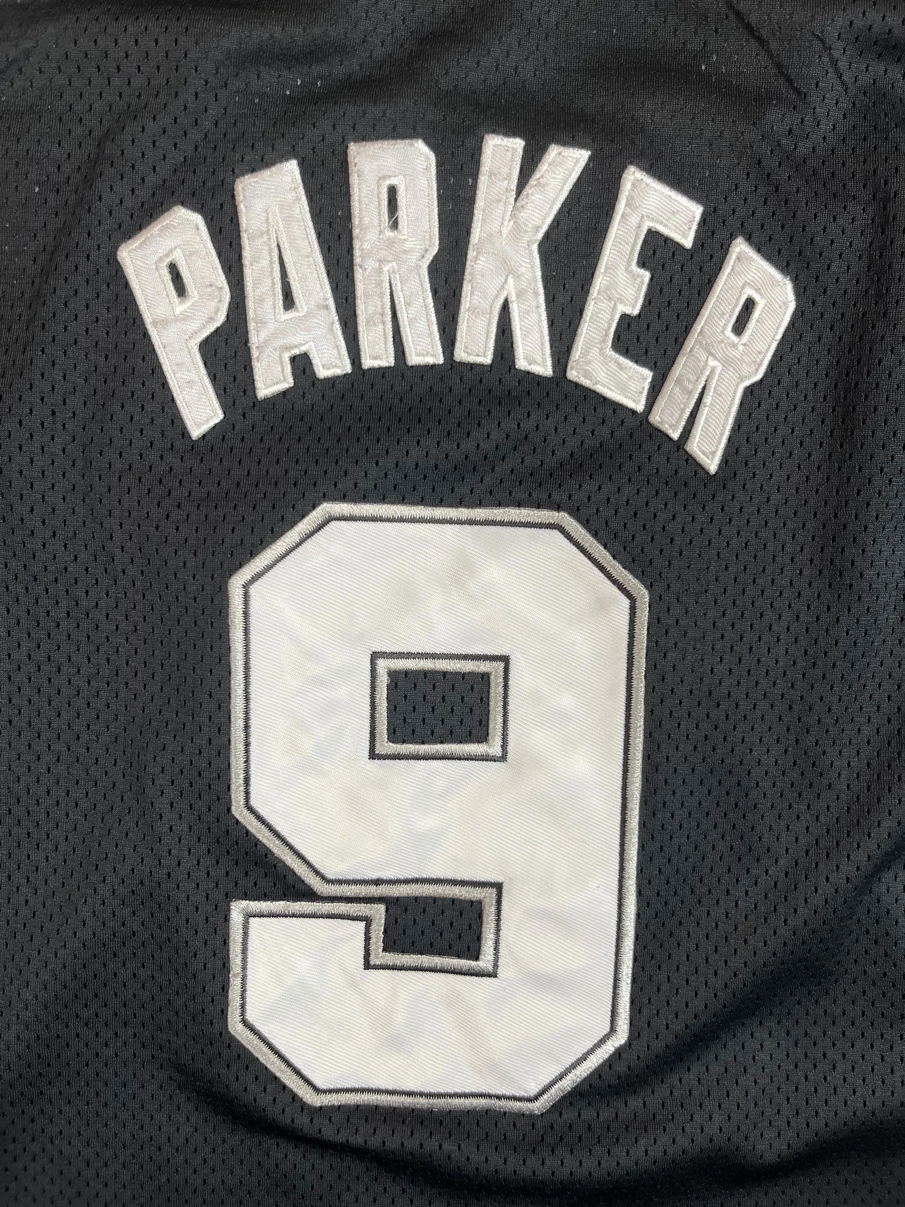 Tony Parker #9 - San Antonio Spurs Away 2002-2010 - Champion (S) - Maillot NBA