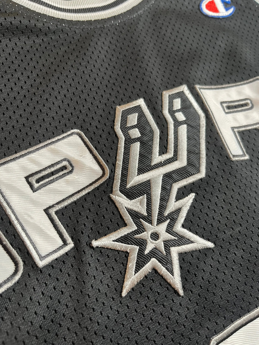 Tony Parker #9 - San Antonio Spurs Away 2002-2010 - Champion (S) - Maillot NBA