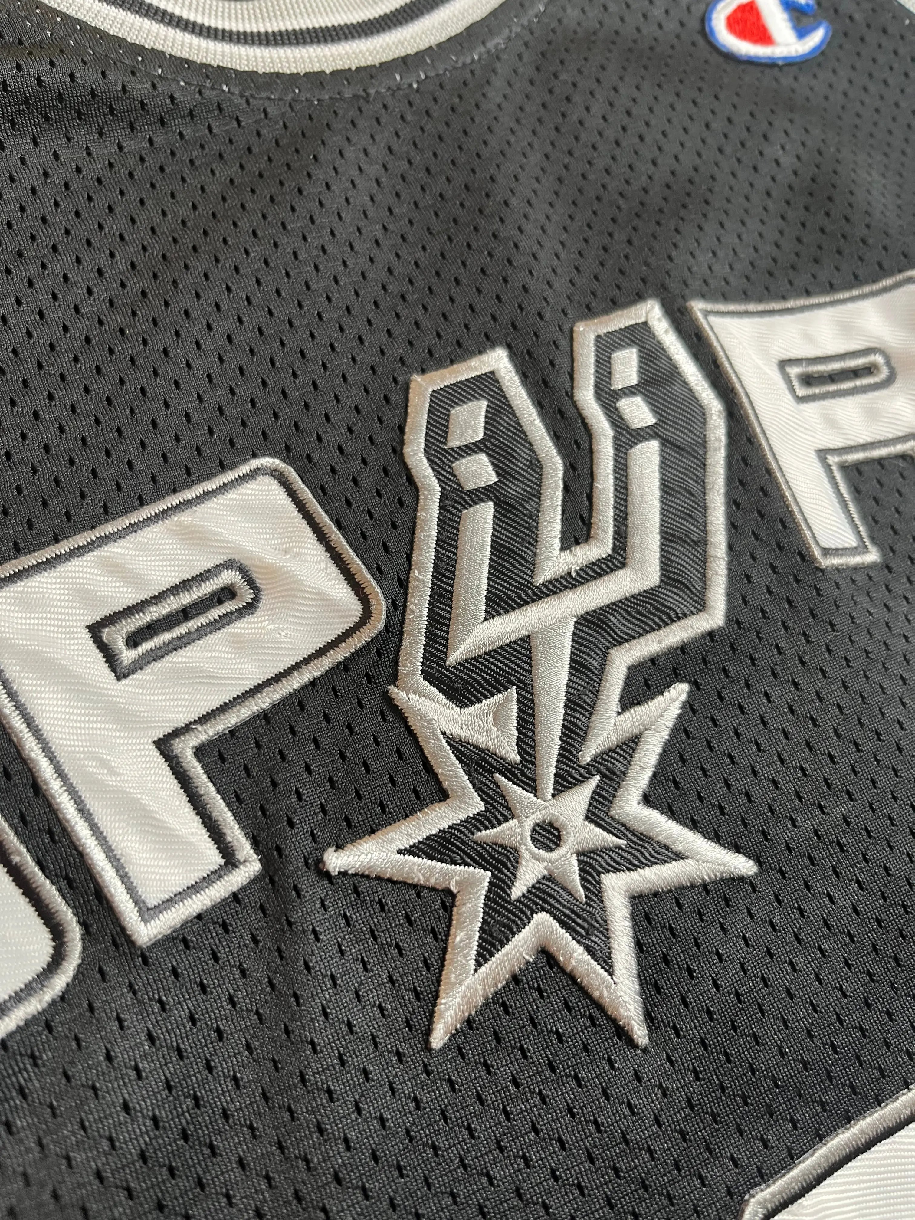 Tony Parker #9 - San Antonio Spurs Away 2002-2010 - Champion (S) - Maillot NBA