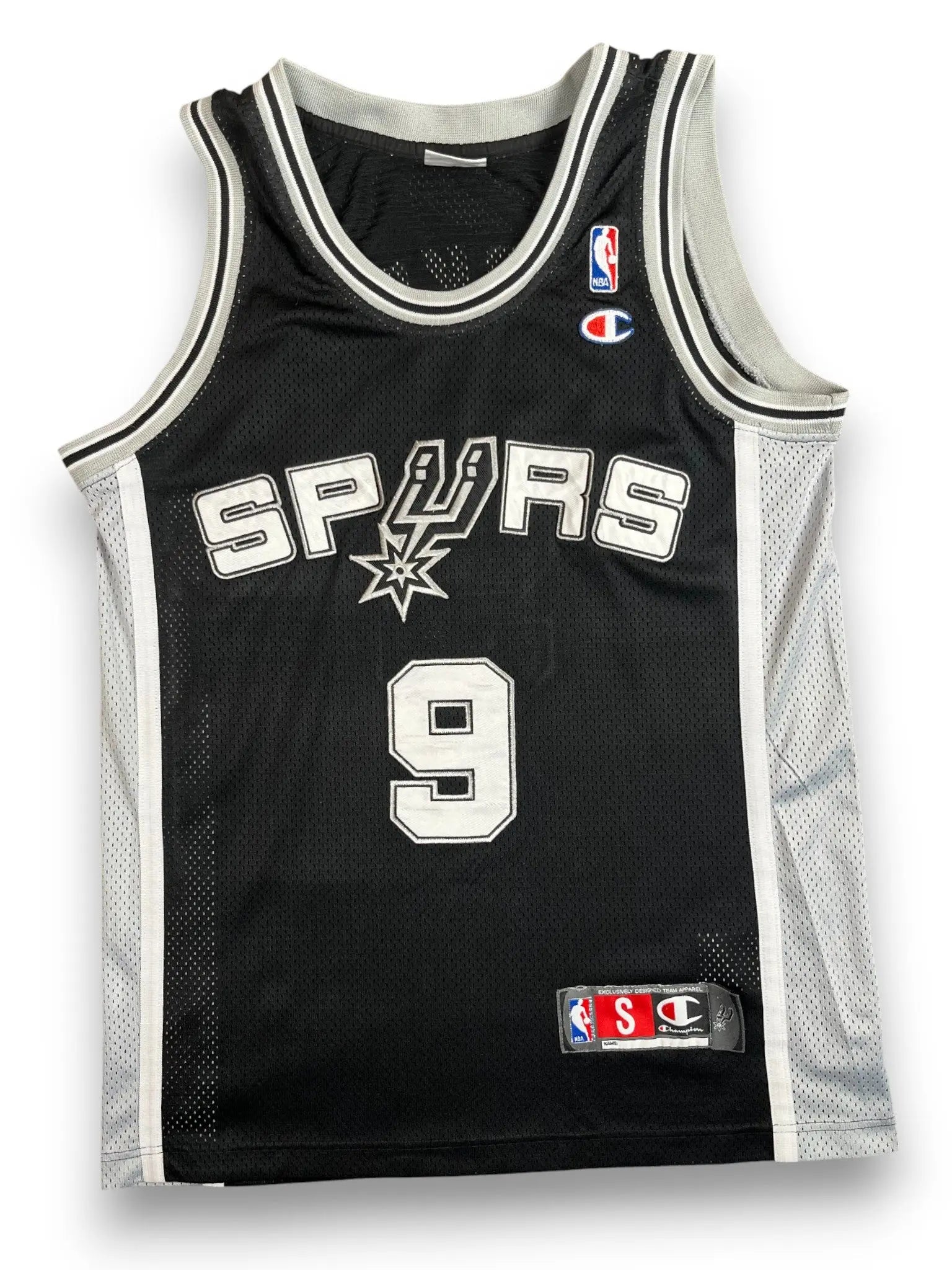Tony Parker #9 - San Antonio Spurs Away 2002-2010 - Champion (S) - Maillot NBA