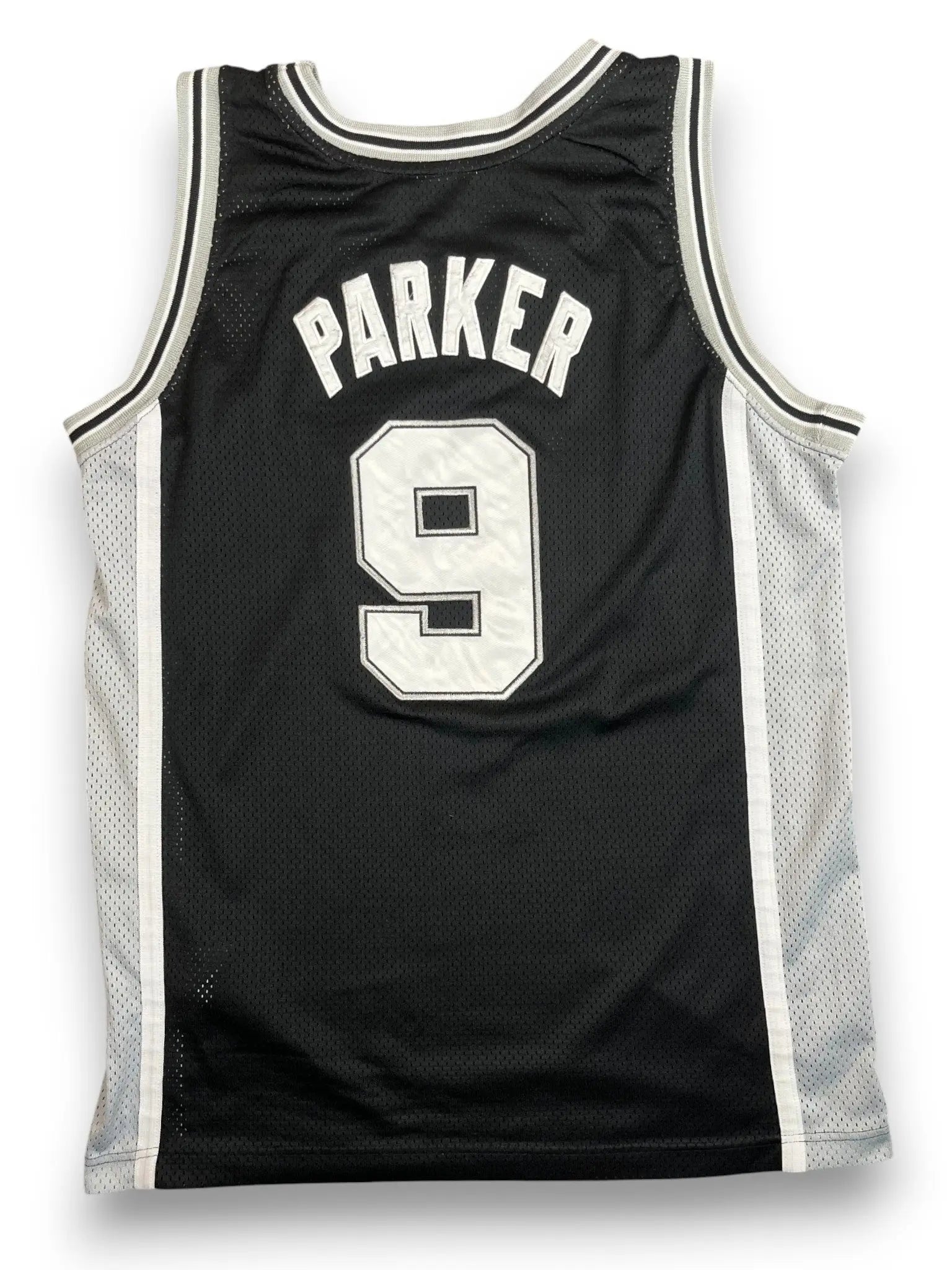 Tony Parker #9 - San Antonio Spurs Away 2002-2010 - Champion (S) - Maillot NBA