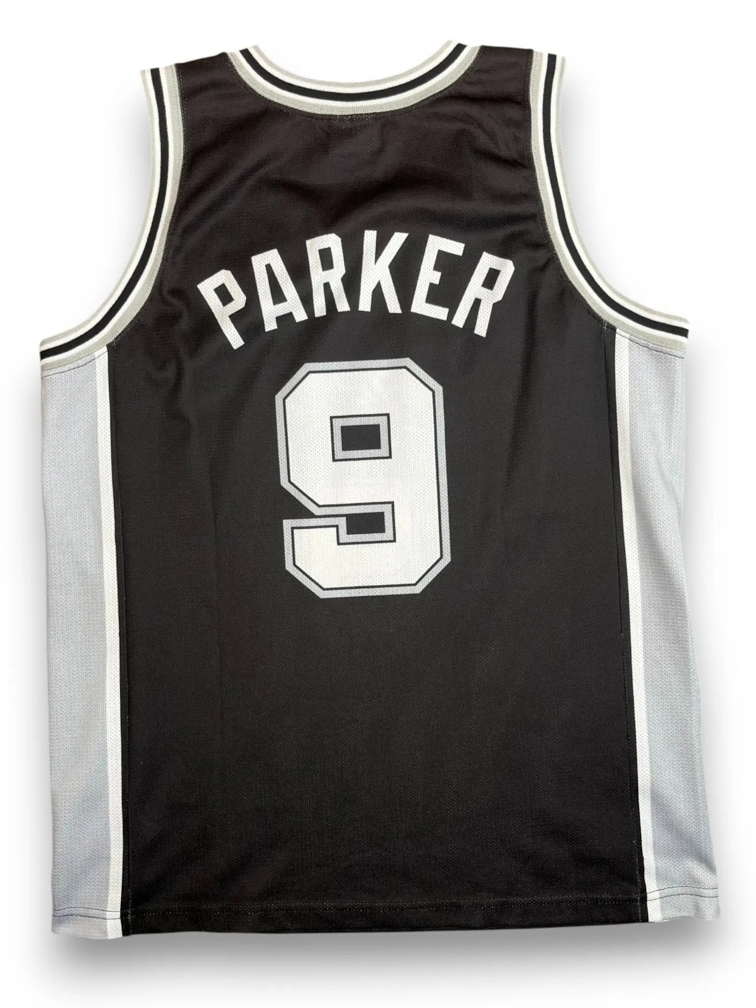 Tony Parker #9 - San Antonio Spurs Away 2002-2010 - Champion (L) - Maillot NBA