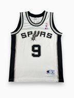 Tony Parker #9 - San Antonio Spurs Home 2002-2010 - Champion (M) - Maillot NBA